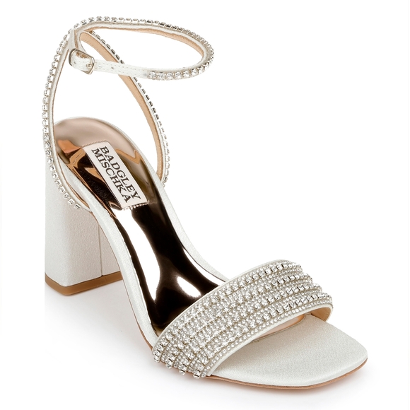 Badgley Mischka Shoes - Badgley Mischka Becca Strappy Block Heel $235 7